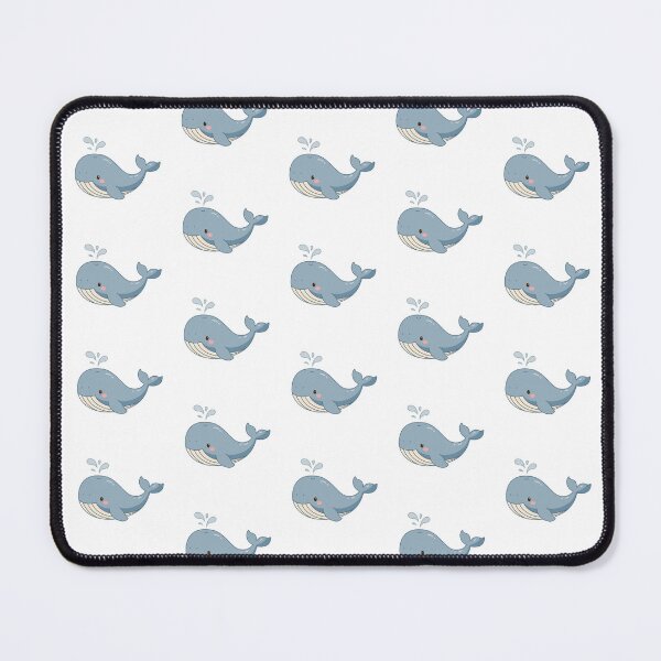 Item preview, Cute Blue Whale Spouting Water Sticker designed and sold by Anne97s.
