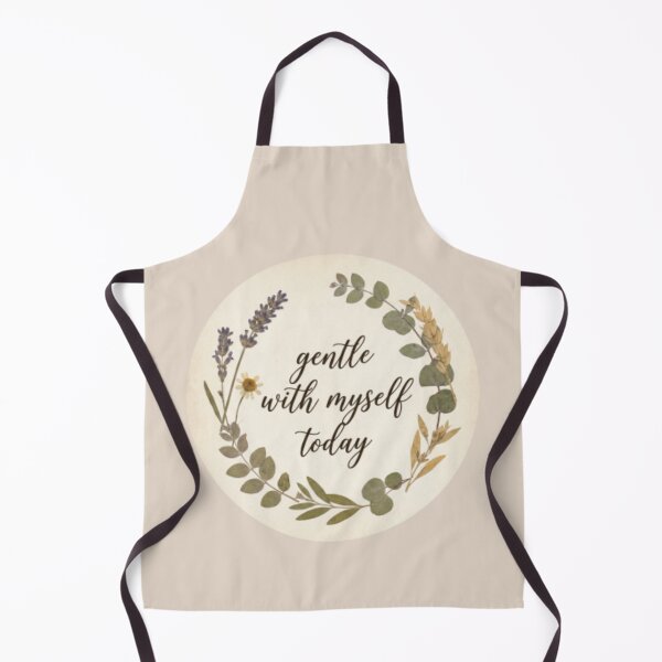 Item preview, Gentle With Myself Today – Soft Life Spiritual Typography Design designed and sold by CosmicQuietLab.