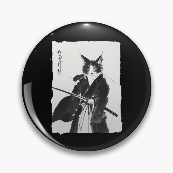 Item preview, Samurai Cat Warrior Vintage  designed and sold by studio-ssaam.