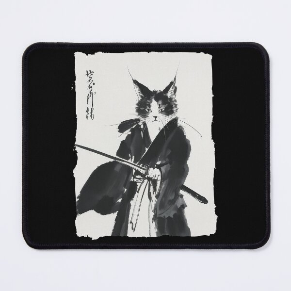 Item preview, Samurai Cat Warrior Vintage designed and sold by studio-ssaam.