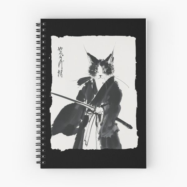 Item preview, Samurai Cat Warrior Vintage  designed and sold by studio-ssaam.