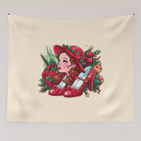 Item preview, Ruby Slippers Wizard of Oz Christmas designed and sold by NerdiPop.