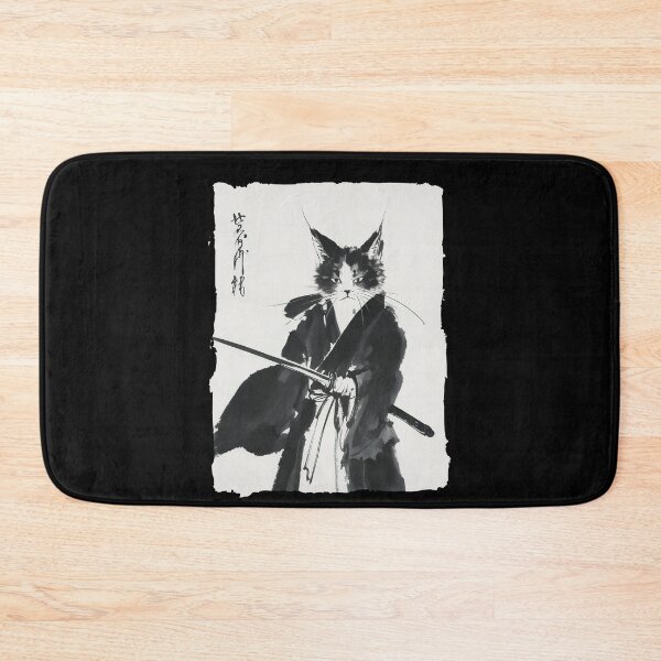 Item preview, Samurai Cat Warrior Vintage  designed and sold by studio-ssaam.