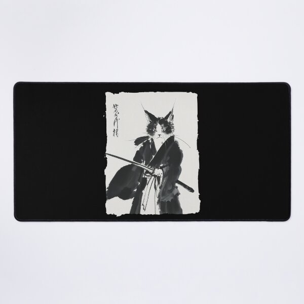Item preview, Samurai Cat Warrior Vintage  designed and sold by studio-ssaam.