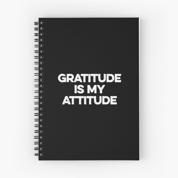 Item preview, Gratitude is my Attitude - Positive Motivational Message designed and sold by maurrathania.