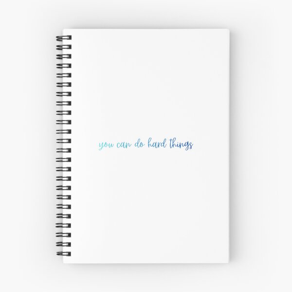 Item preview, You Can Do Hard Things (Blue Gradient) designed and sold by freelysimple.