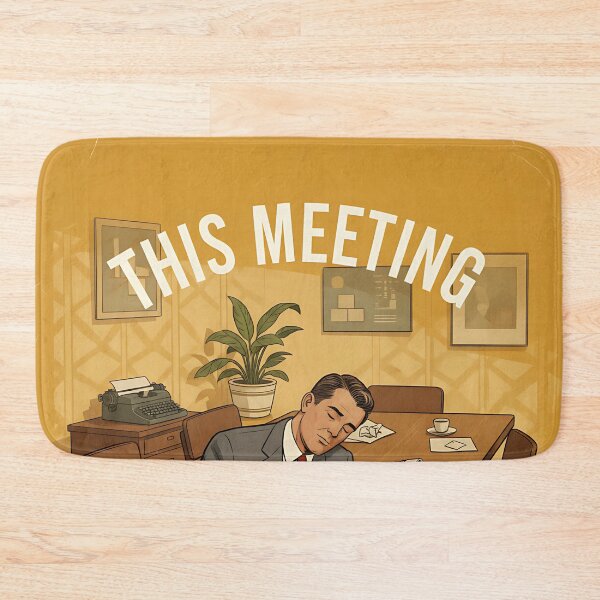 Item preview, This Meeting Could've Been An Email Funny Vintage Retro Office Humor designed and sold by Retro-Anime9.