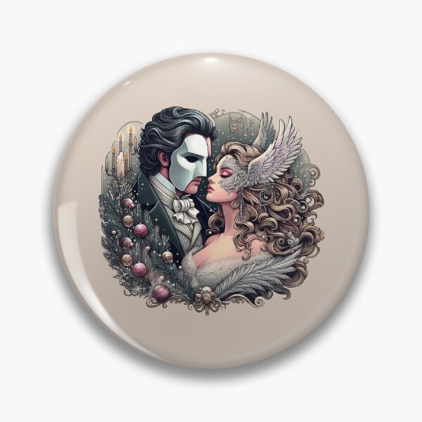 Item preview, The Phantom of the Opera Soul Mates designed and sold by NerdiPop.
