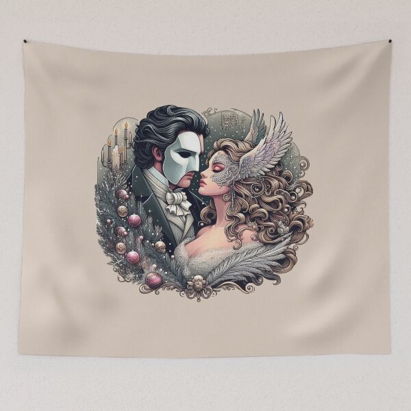 Item preview, The Phantom of the Opera Soul Mates designed and sold by NerdiPop.