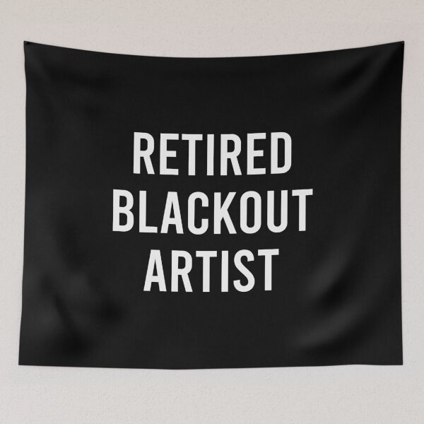 Item preview, Retired Blackout Artist designed and sold by maurrathania.