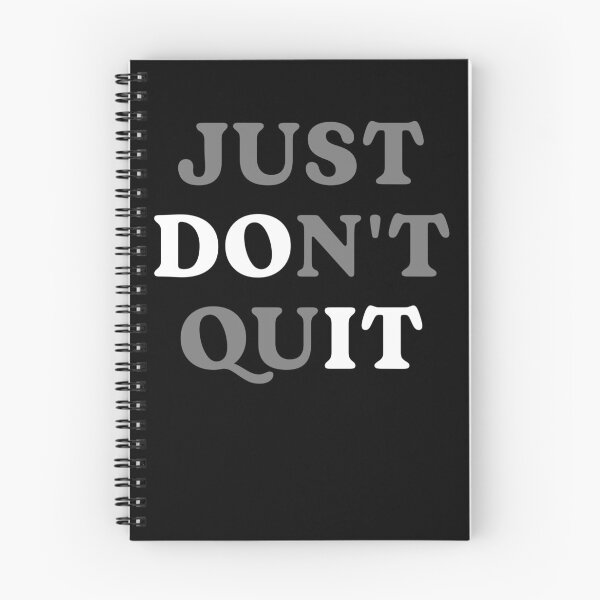 Item preview, Just Don't Quit designed and sold by studio-ssaam.