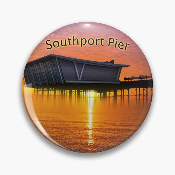 Item preview, Southport Pier Sunset designed and sold by Alisonchambers2.