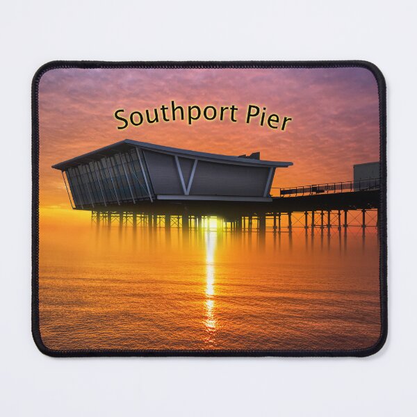 Item preview, Southport Pier Sunset designed and sold by Alisonchambers2.