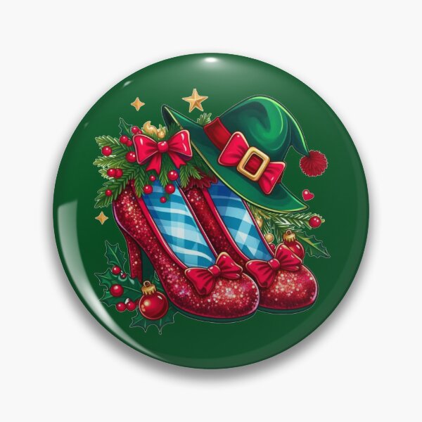 Item preview, Ruby Slippers Wizard of Oz Christmas designed and sold by NerdiPop.
