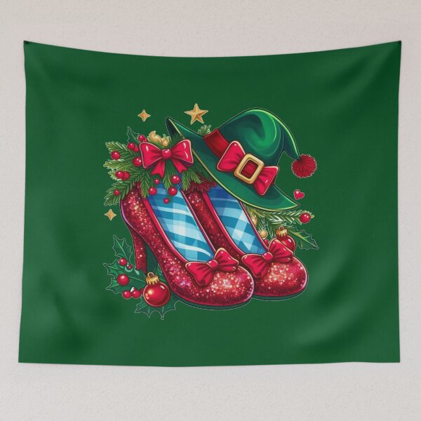 Item preview, Ruby Slippers Wizard of Oz Christmas designed and sold by NerdiPop.