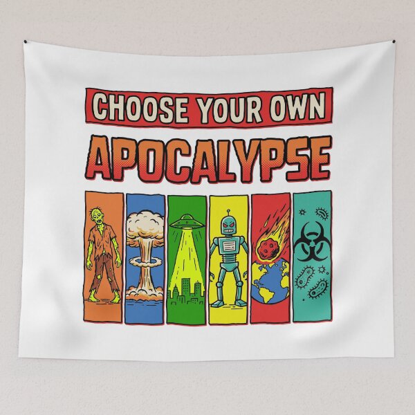 Item preview, Choose Your Own Apocalypse Retro Comic designed and sold by sXe-art.