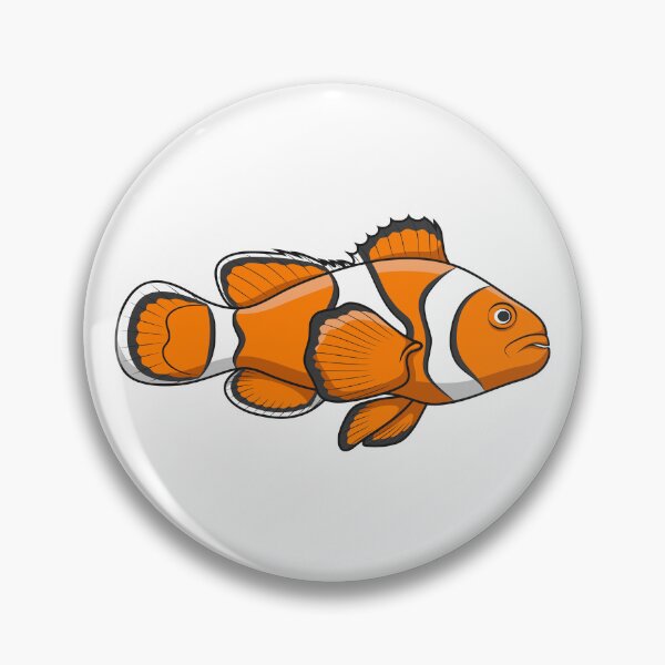 Item preview, Illustration with clown fish designed and sold by RizikCat.