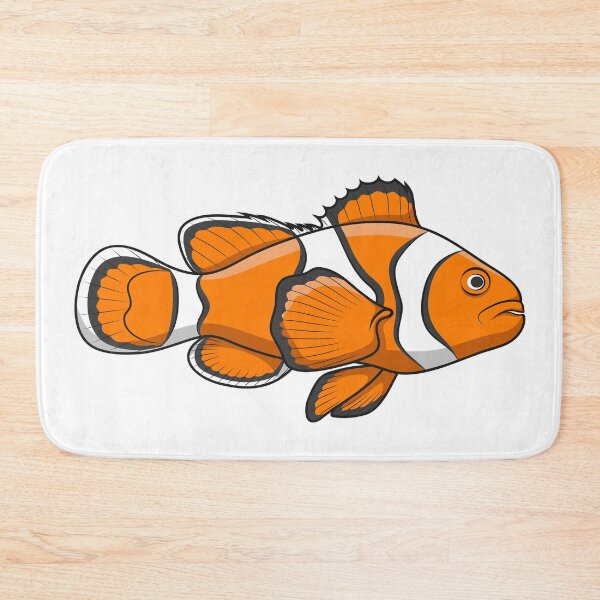 Item preview, Illustration with clown fish designed and sold by RizikCat.