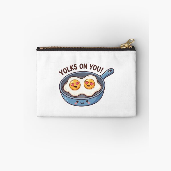Item preview, "Yolks On You" Cute Breakfast Pun Sticker designed and sold by AbsCrewStore.