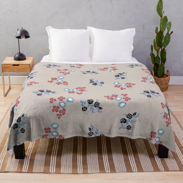 Item preview, Vintage Oatmeal Beige Ditsy Floral Seamless Pattern designed and sold by MOONLIT MIRAGE.