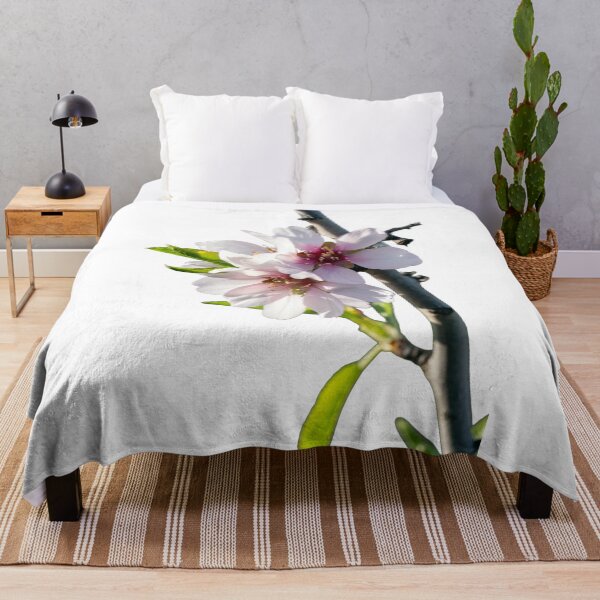 Item preview, Almond blossoms blooming on a branch with a transparent background designed and sold by elopezstock.