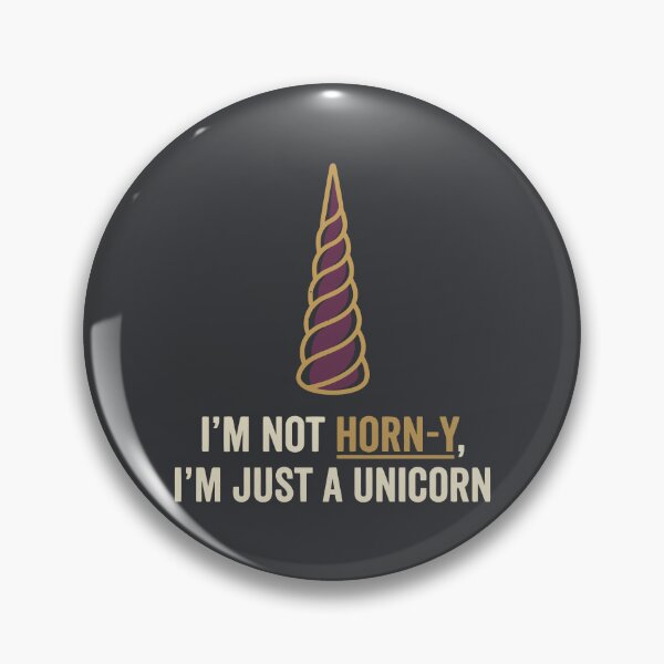 Item preview, I'm Just A Unicorn designed and sold by Amir Faysal.