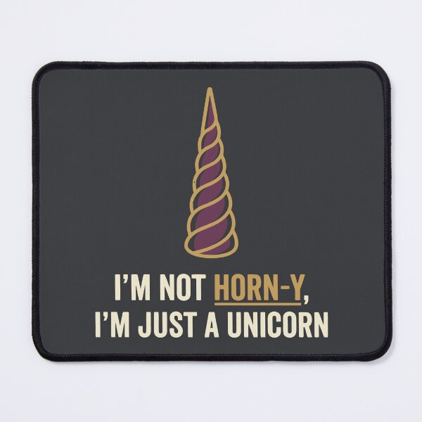 Item preview, I'm Just A Unicorn designed and sold by Amir Faysal.