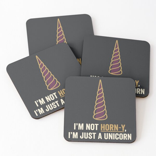 Item preview, I'm Just A Unicorn designed and sold by Amir Faysal.