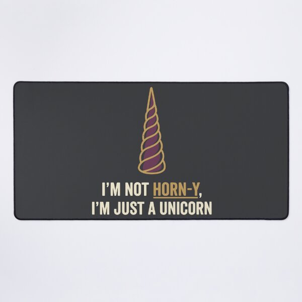 Item preview, I'm Just A Unicorn designed and sold by Amir Faysal.