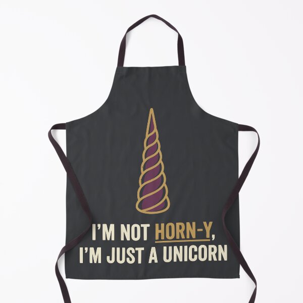 Item preview, I'm Just A Unicorn designed and sold by Amir Faysal.