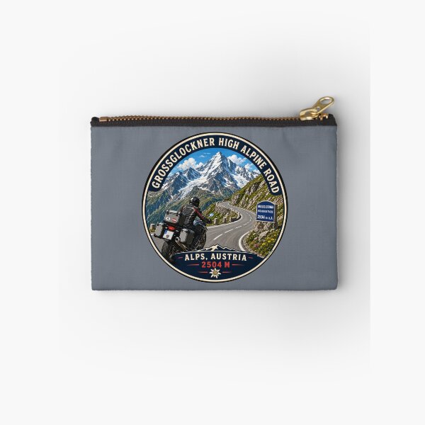Item preview, Grossglockner High Alpine Road Austria Motorcycle Sticker TShirt 06 designed and sold by OuterShellUK.