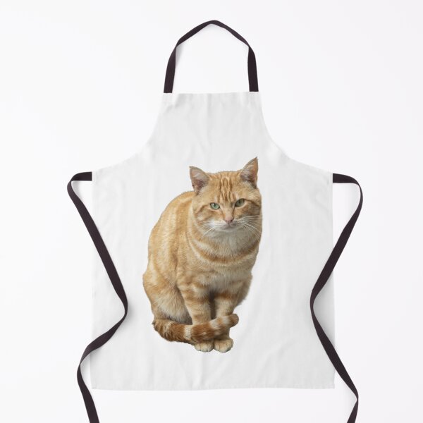 Item preview, A cat with green eyes is sitting on a white background. designed and sold by elopezstock.