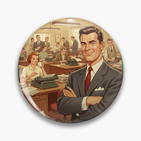 Item preview, Teamwork Funny Vintage Retro Office Humor designed and sold by Retro-Anime9.