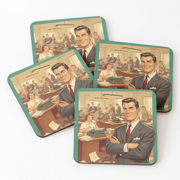 Item preview, Teamwork Funny Vintage Retro Office Humor designed and sold by Retro-Anime9.