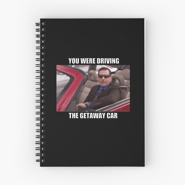 Item preview, Michael Scott Getaway Car Poster Design Today Graphic designed and sold by KhanhKhanh.
