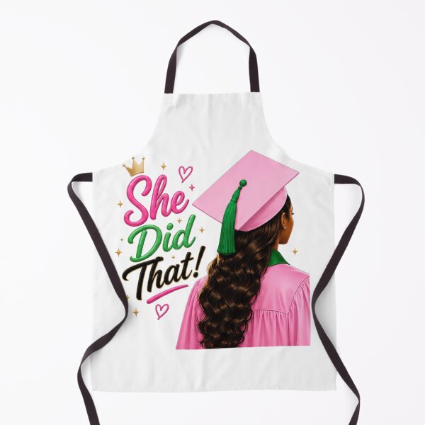 Item preview, She Did That! Pink and Green designed and sold by EverMuse Studio.