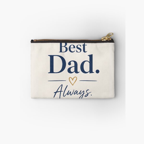 Item preview, Best Dad Always – Minimalist Father’s Day Typography Design designed and sold by blankTeeShirt.