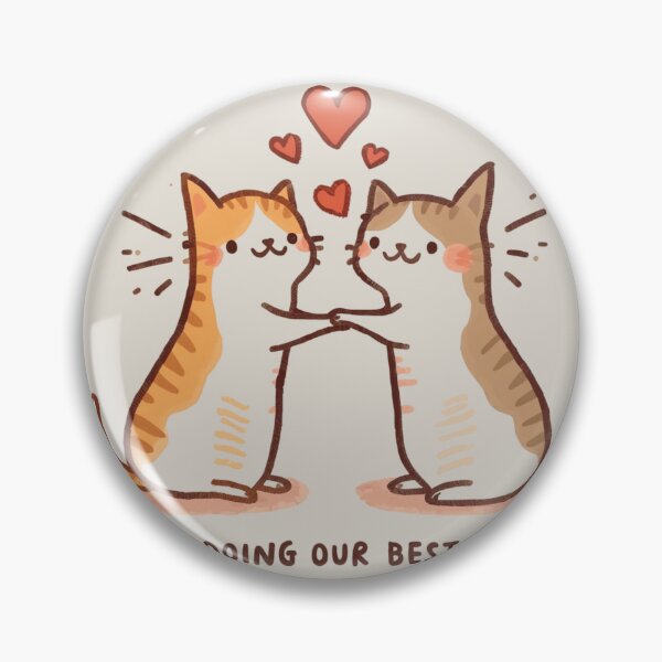 Item preview, Safe Space Cozy Fluffy Cats Relationship Illustration designed and sold by alvinavery.