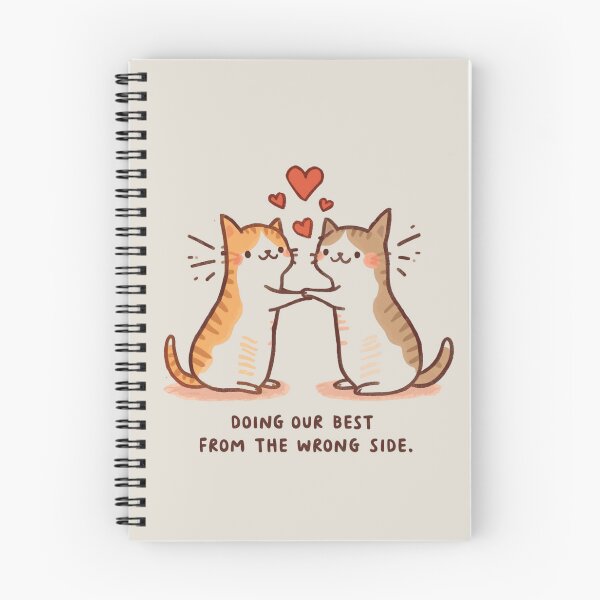 Item preview, Safe Space Cozy Fluffy Cats Relationship Illustration designed and sold by alvinavery.