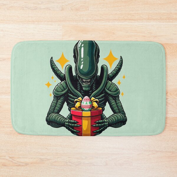 Item preview, Xenomorph Alien Christmas designed and sold by NerdiPop.