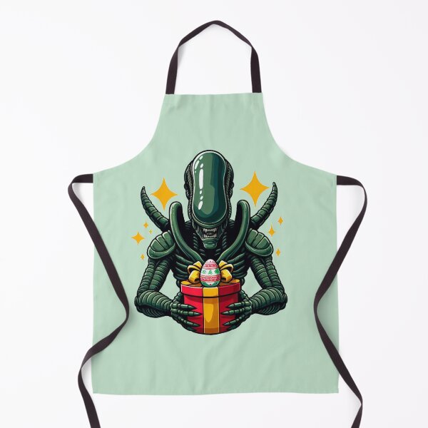 Item preview, Xenomorph Alien Christmas designed and sold by NerdiPop.