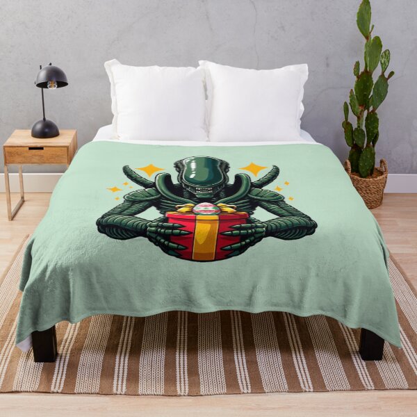 Item preview, Xenomorph Alien Christmas designed and sold by NerdiPop.
