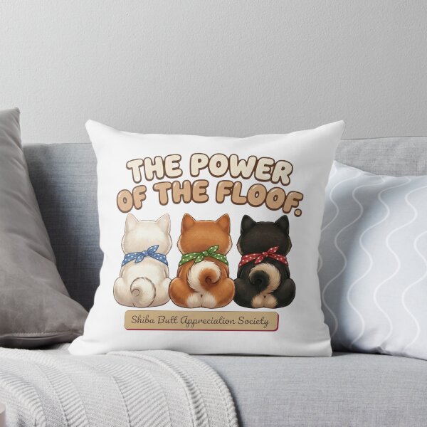 Item preview, The Power of the Floof Shiba Inu Butts designed and sold by Shiba&Friends_Studio_by_Mintriel.