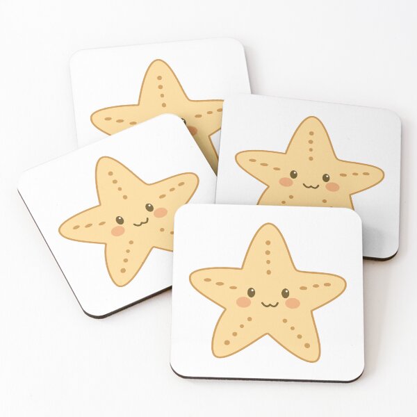 Item preview, Cute Smiling Starfish Beach Sticker designed and sold by Anne97s.
