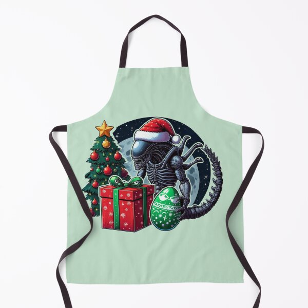 Item preview, Xenomorph Alien Christmas designed and sold by NerdiPop.