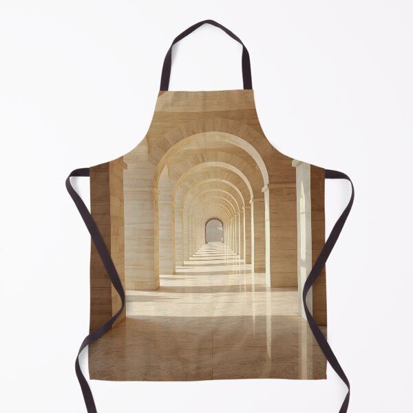 Item preview, Endless Stone Arches Wall Art | Luxury Mediterranean Corridor designed and sold by VeloraNature.