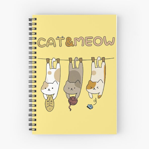 Item preview, Kawaii Hanging Cats and Meow Chibi Kitten Clothesline Doodle Shirt designed and sold by hikar16.