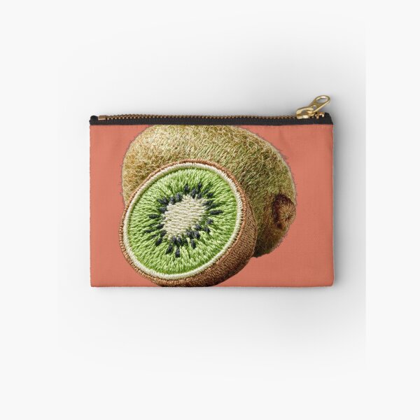 Item preview, Embroidered Kiwi Fruit Art designed and sold by MegaNovaArt.