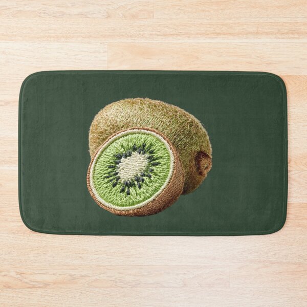 Item preview, Embroidered Kiwi Fruit Art designed and sold by MegaNovaArt.