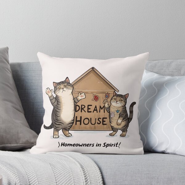Item preview, Doing Our Best From The Wrong Side Funny Cats Illustration designed and sold by alvinavery.